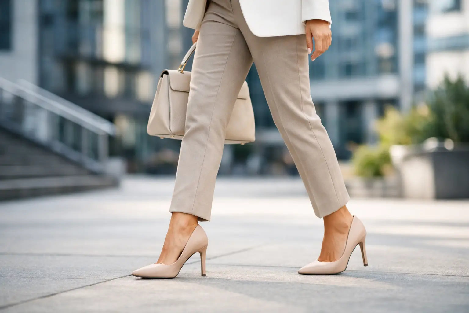 Cómo caminar cómoda en tacones de verdad
