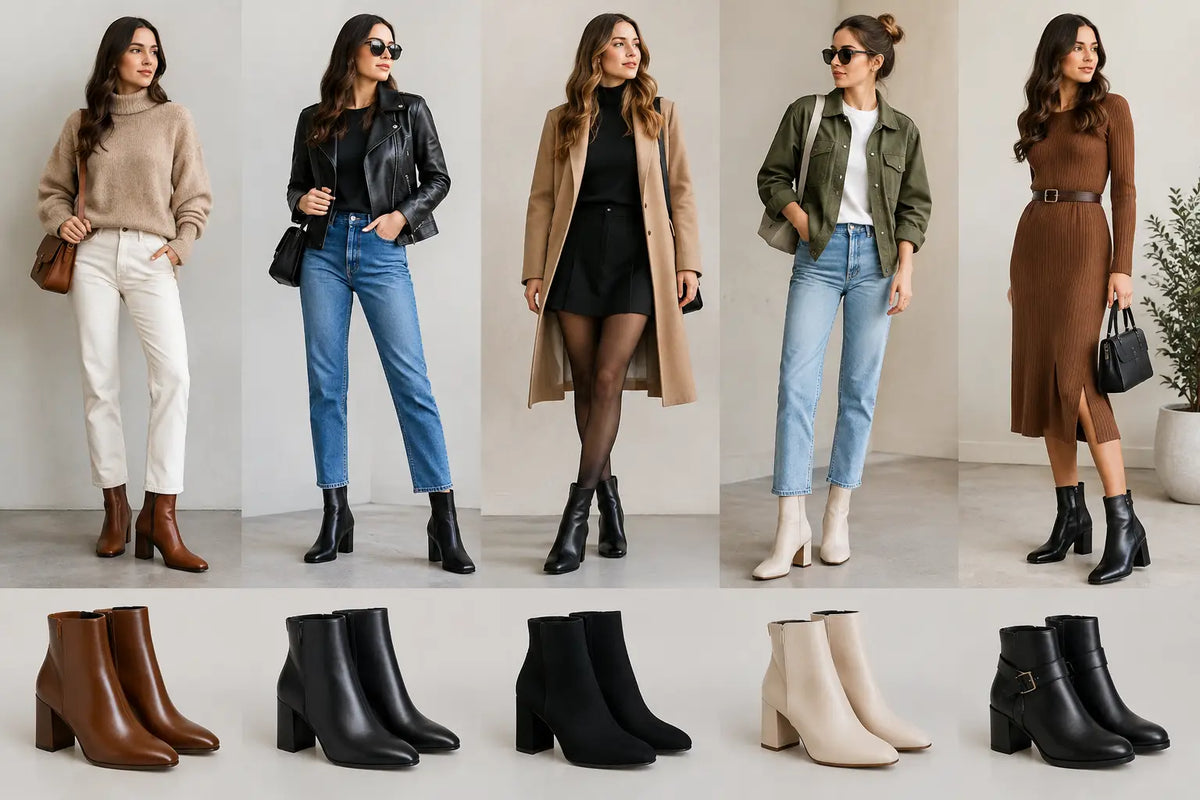 Guía de estilos de botines para cada outfit