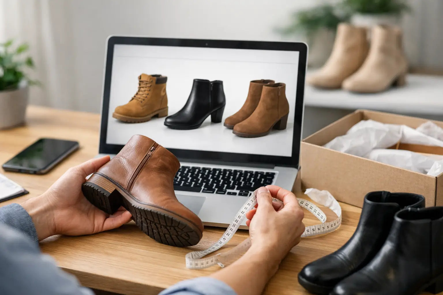Cómo comprar botas online sin errores de talla