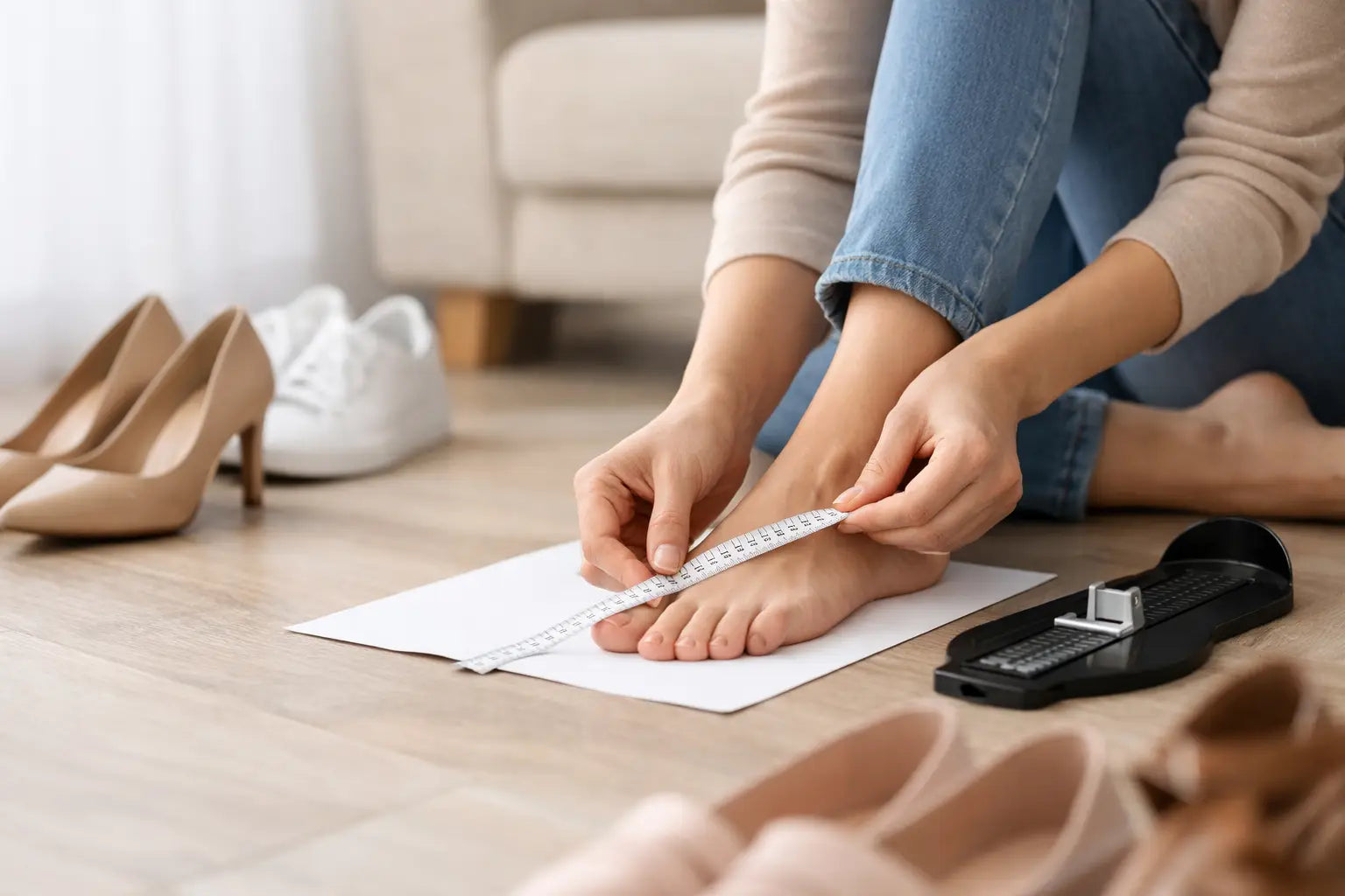 Cómo elegir talla de zapatos mujer sin fallar