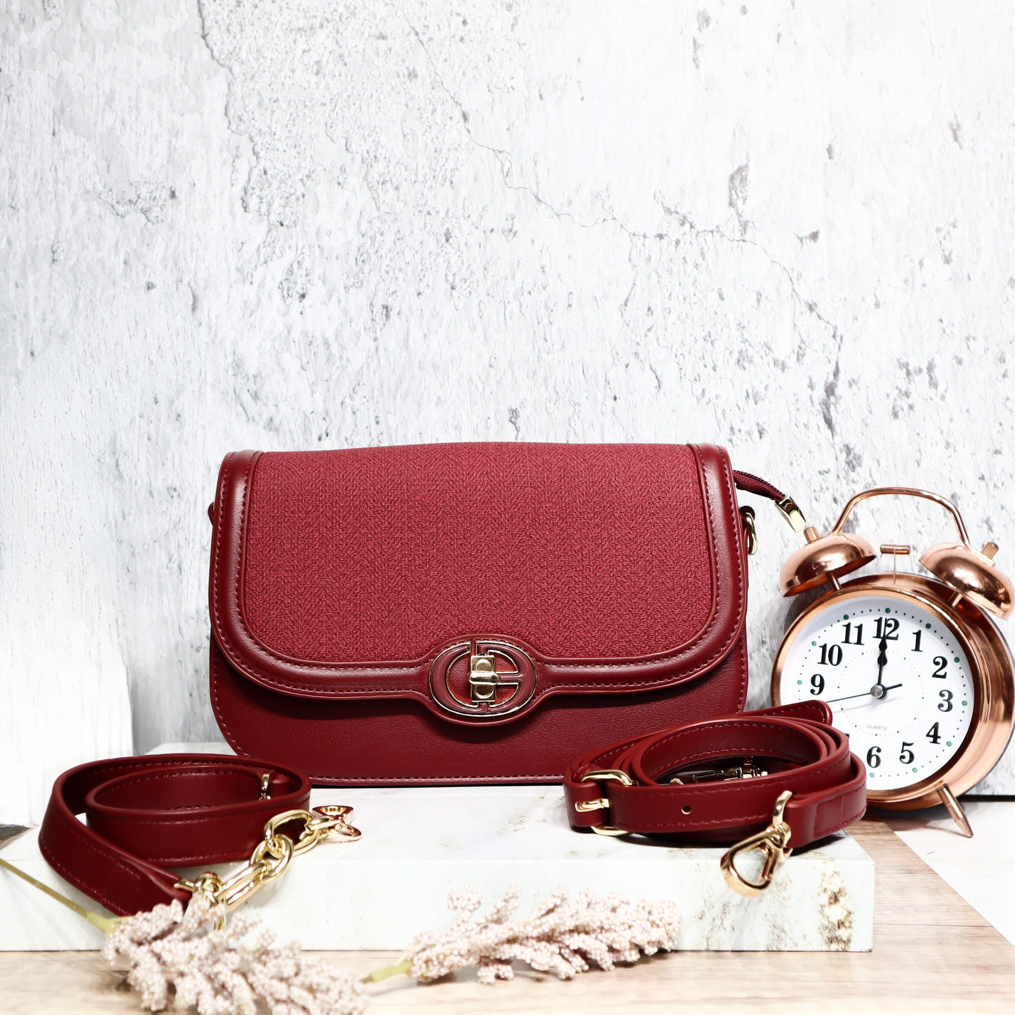 Bolso para mujer BOLZ6744 VINOTINTO