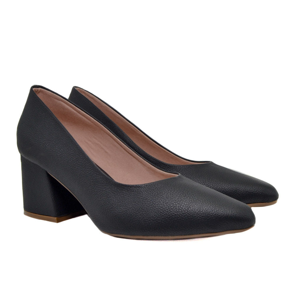 Tacon negro para mujer 5009-Z148