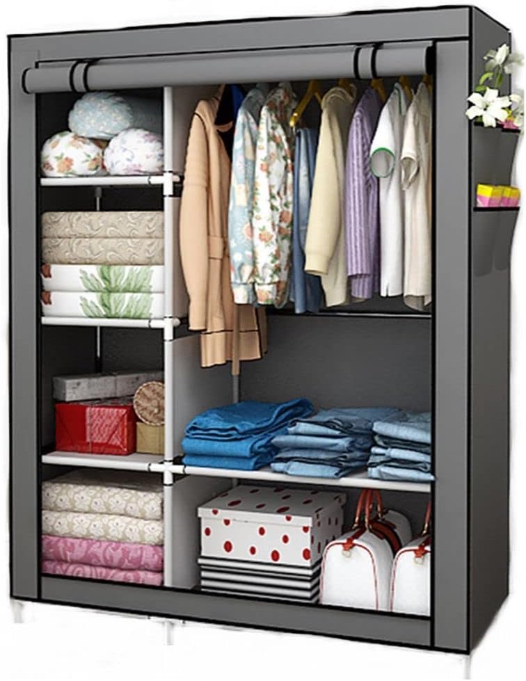 Closet desarmable con forro de tela ref2