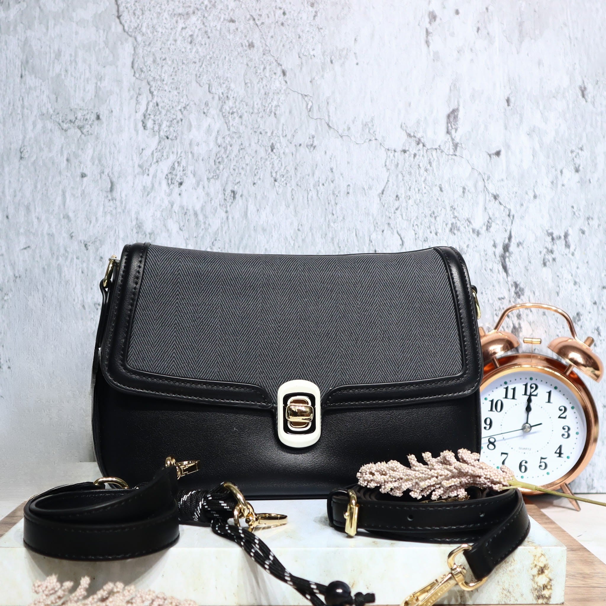Bolso para mujer BOLZ7430 NEGRO
