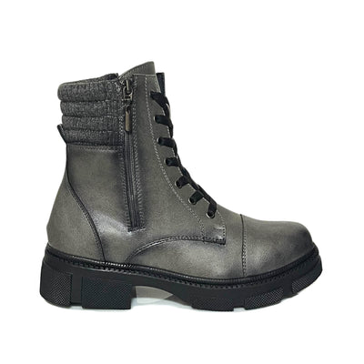 Bota gris para mujer 1242-Z581