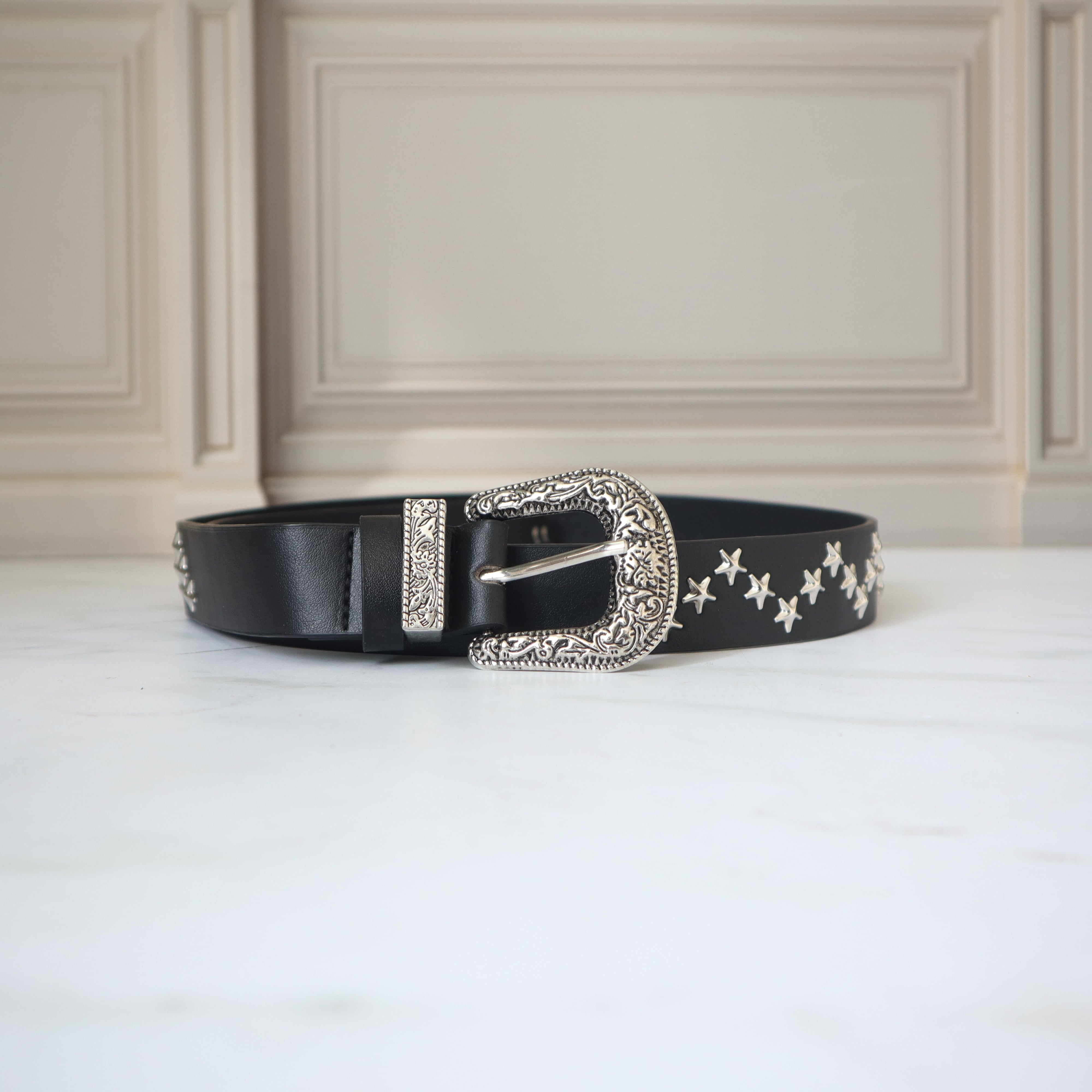 Correa negro para mujer BELT108