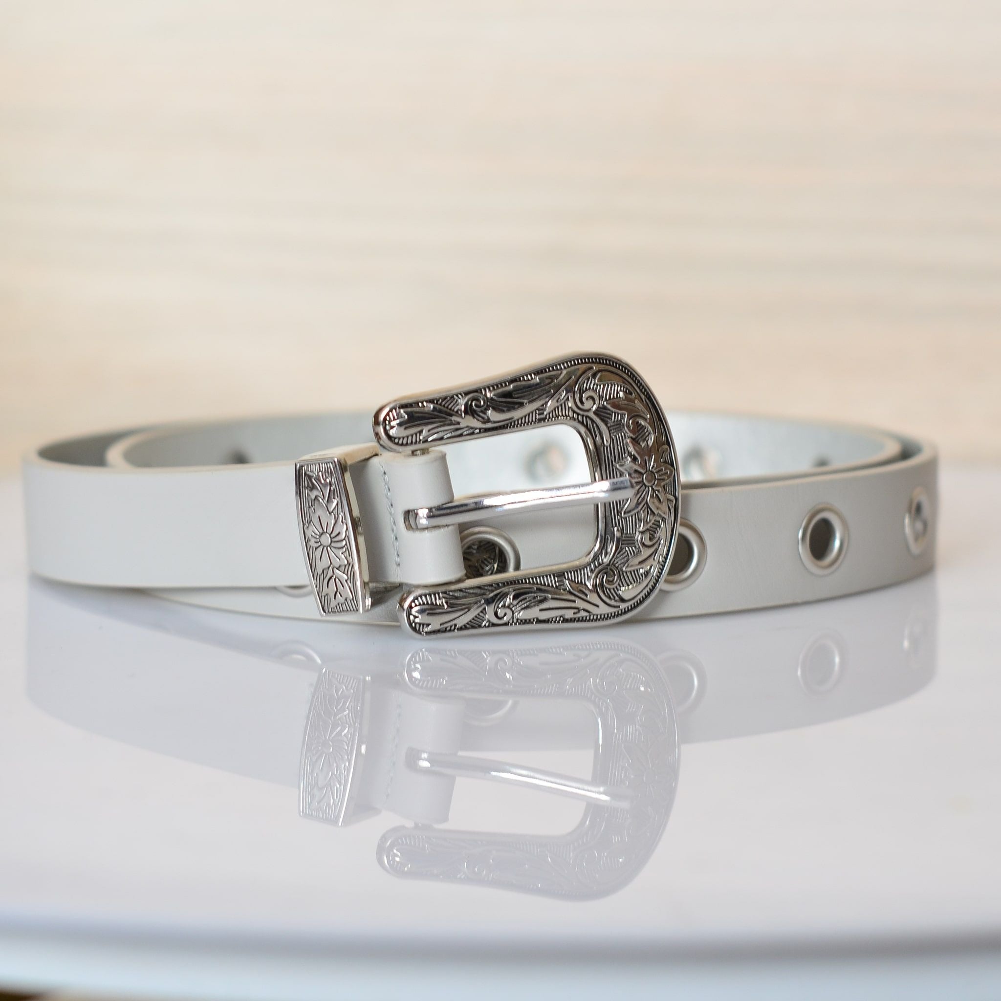 Correa gris para mujer BELT15-Z390