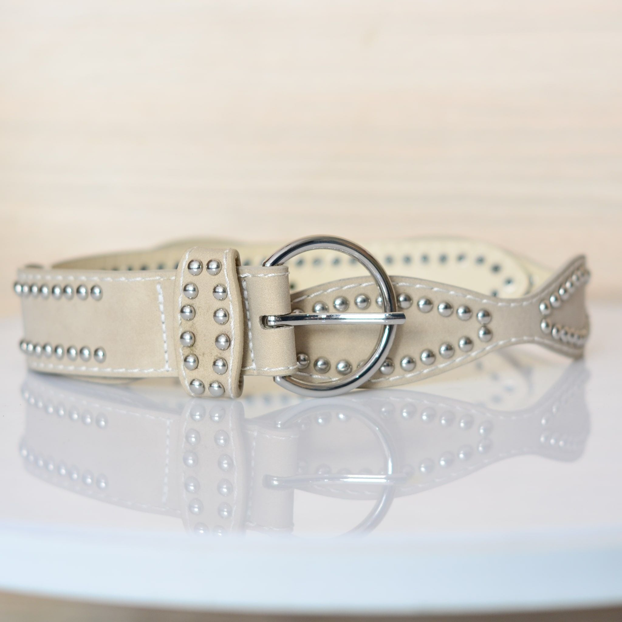 Correa beige para mujer BELT2-Z390