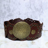 Correa marron para mujer BELT211