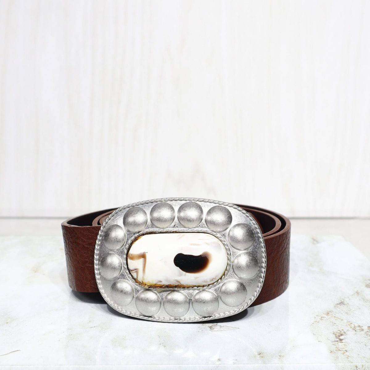 Correa marron para mujer BELT213