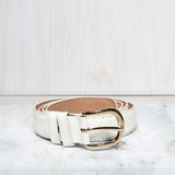 Correa blanco para mujer BELT25