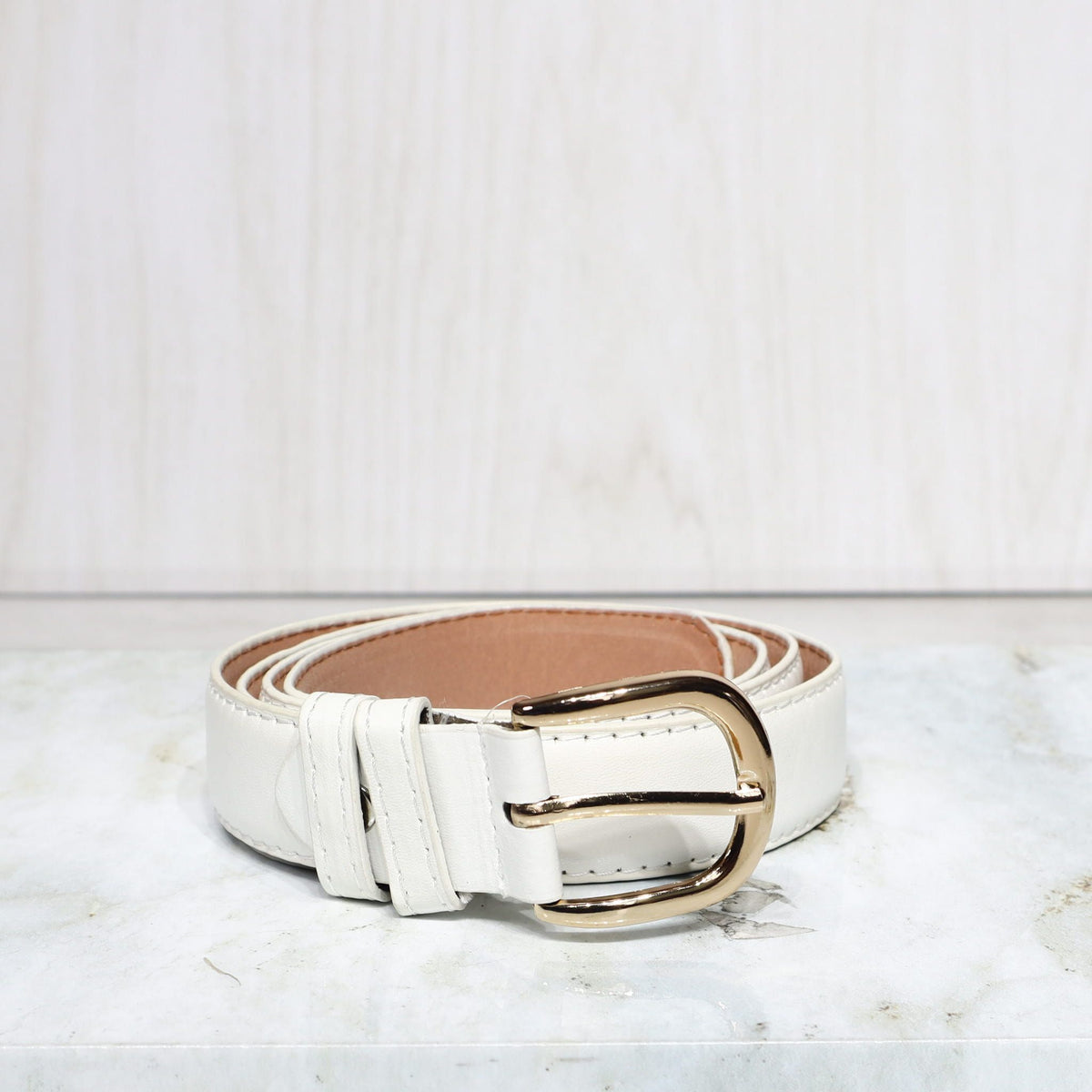 Correa blanco para mujer BELT25