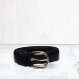 Correa negro para mujer BELT25