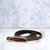 Correa cafe para mujer BELT304