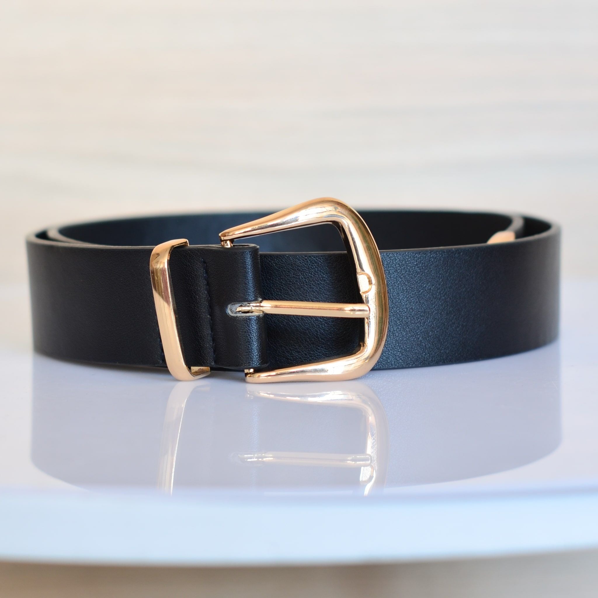 Correa negro para mujer BELT5-Z390