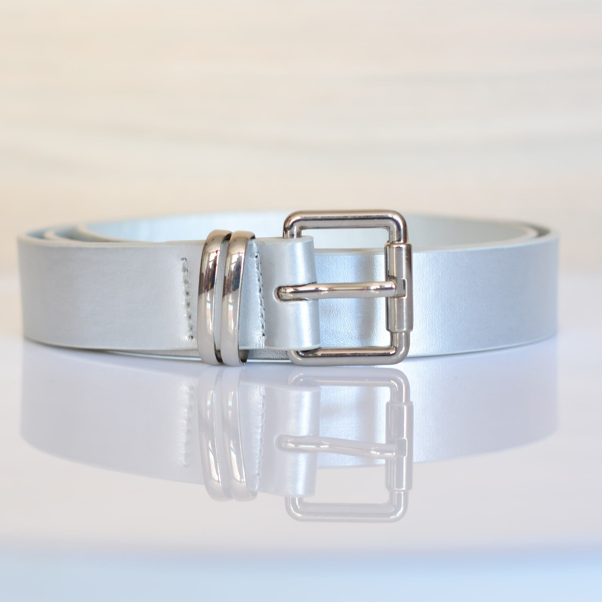 Correa plata para mujer BELT8-Z390