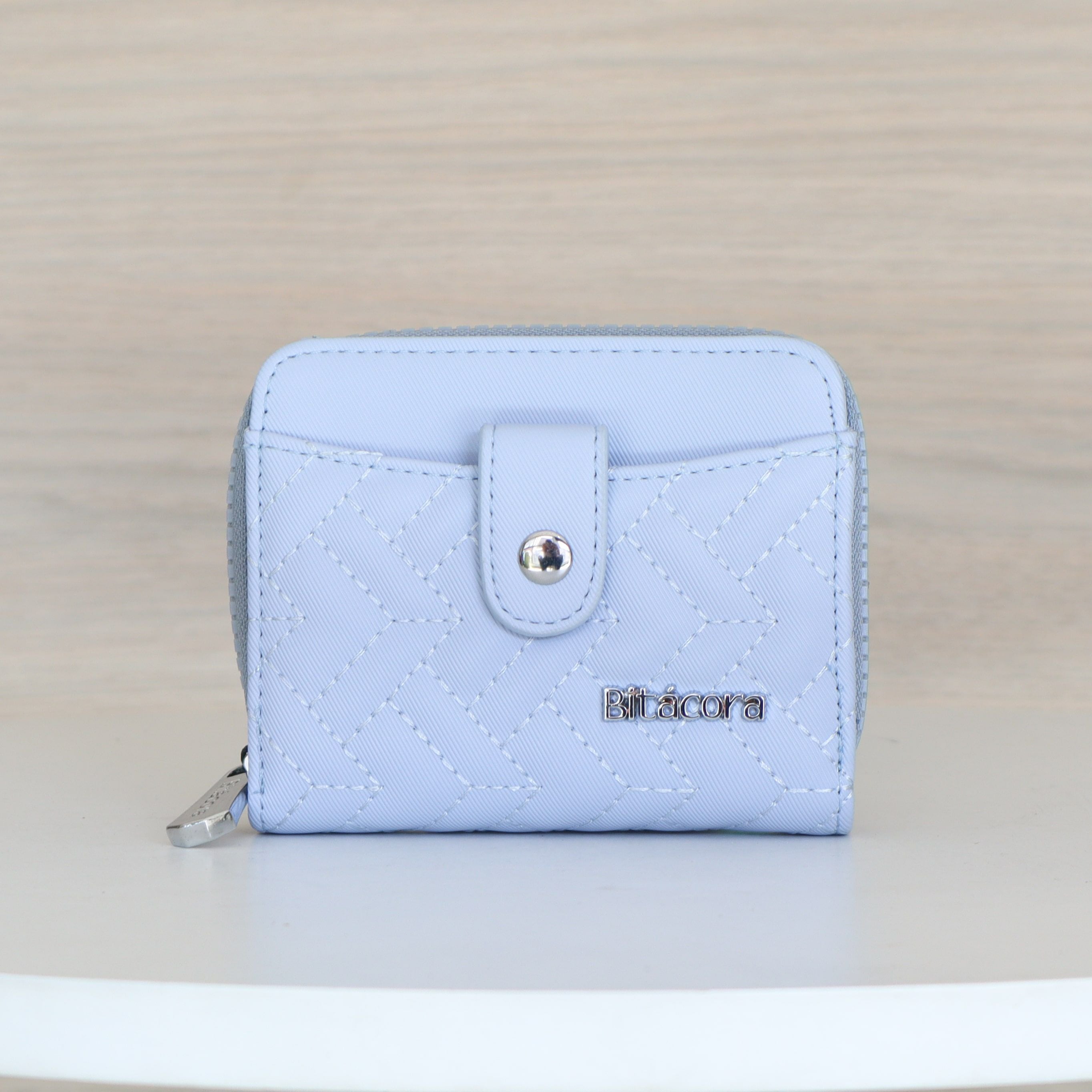 Billetera pequeña azul para mujer BI-2197