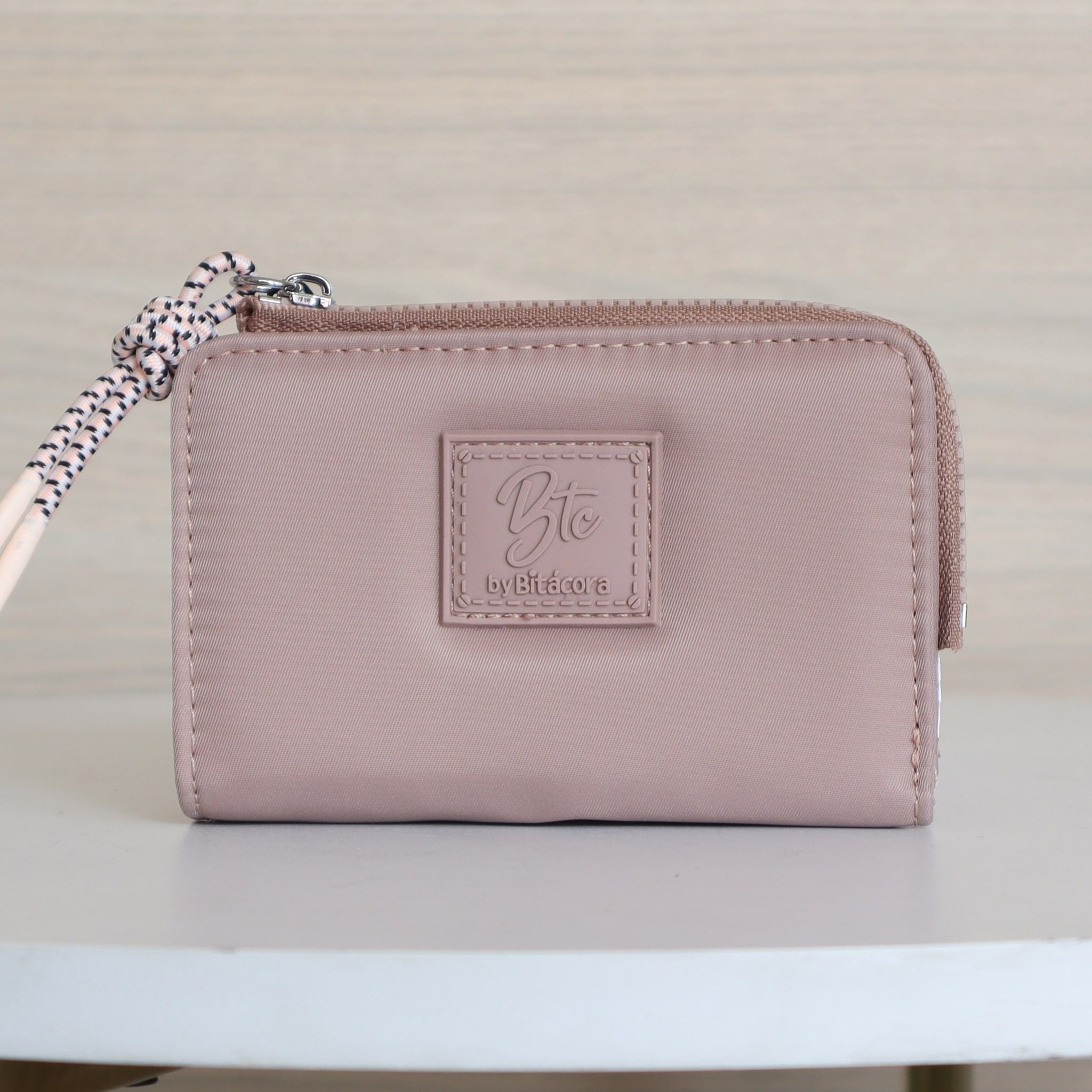 Tarjetero rosa para mujer BI-KIOTO