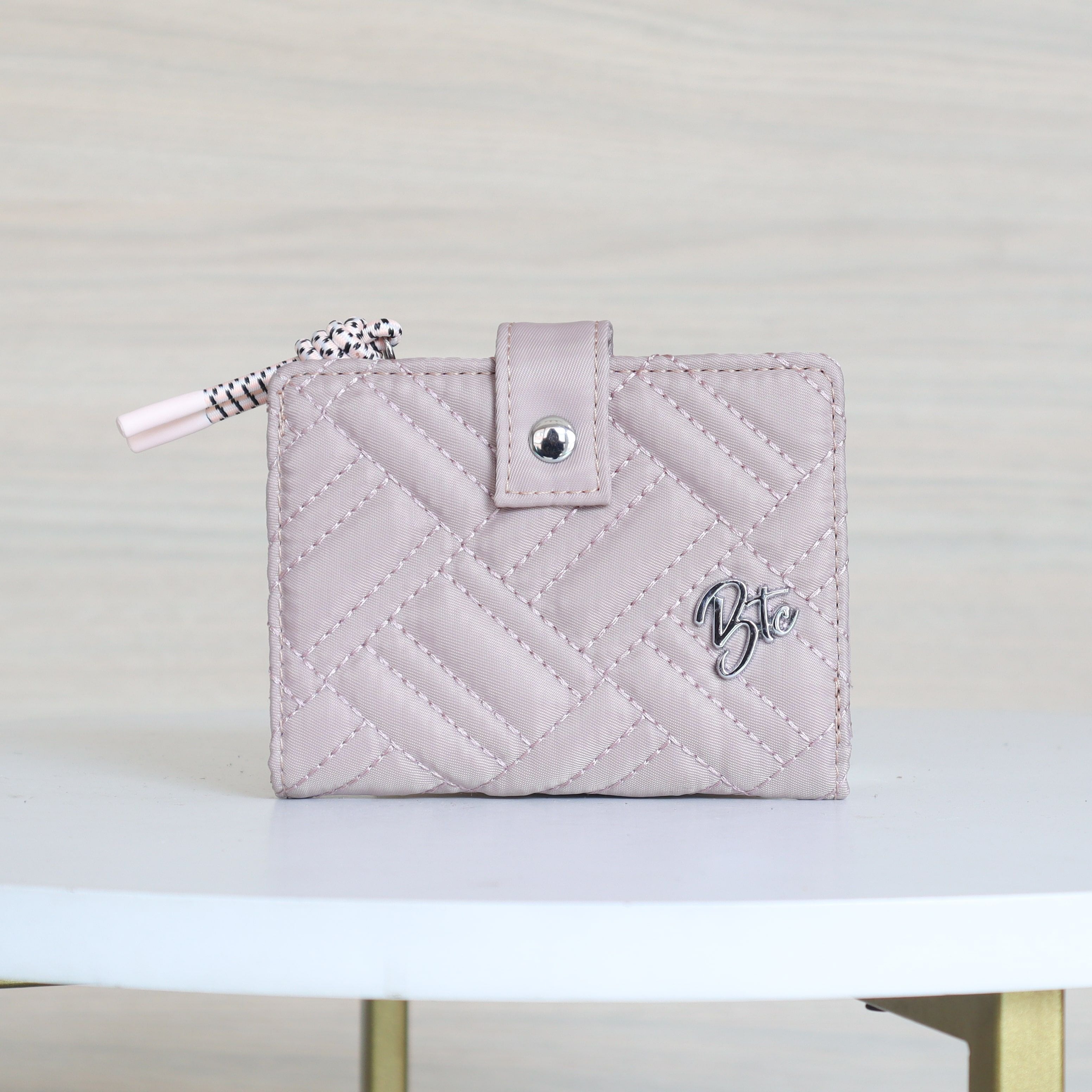 Billetera pequeña rosa para mujer BI-MUMBAI