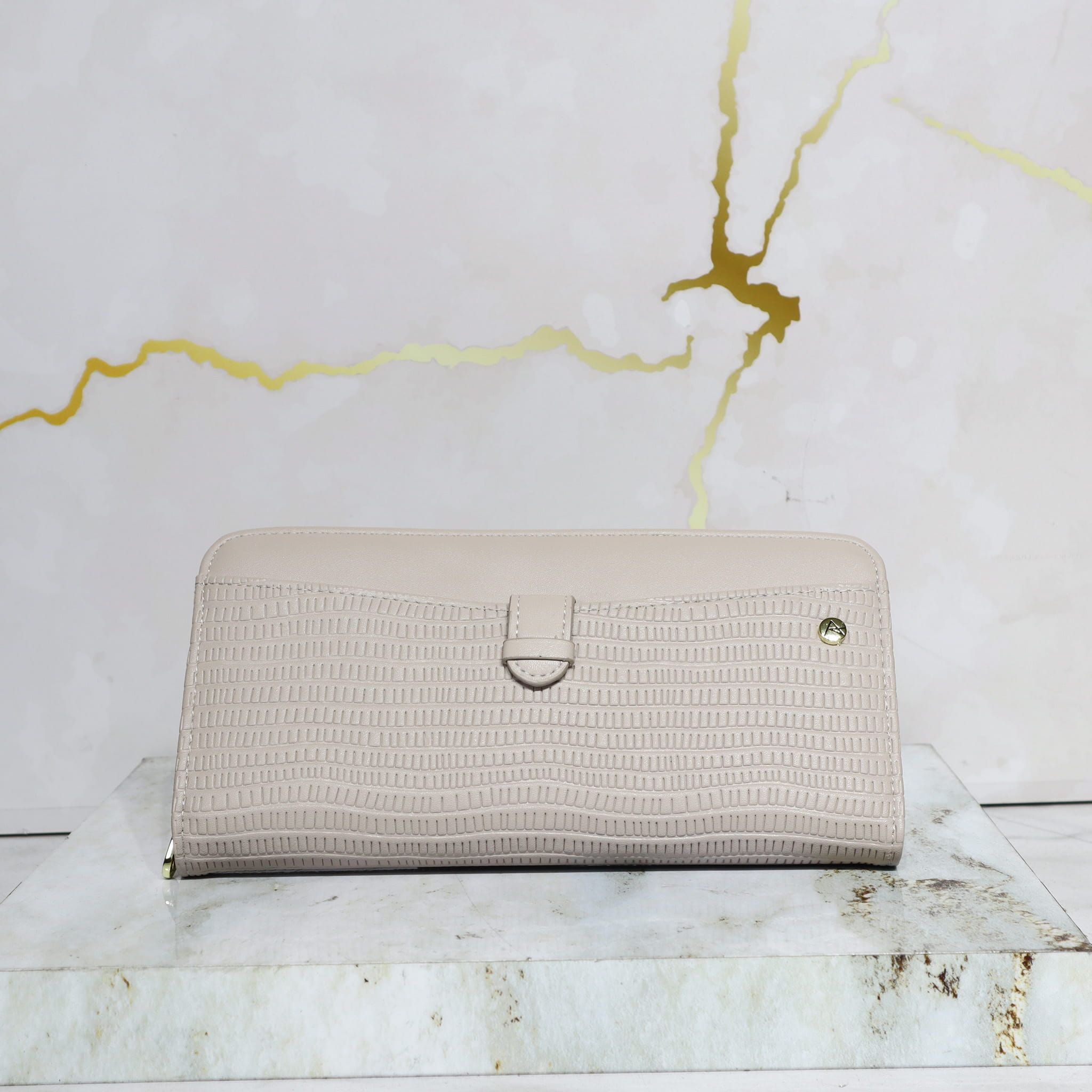 Billetera pequeña gris para mujer BI2003-6