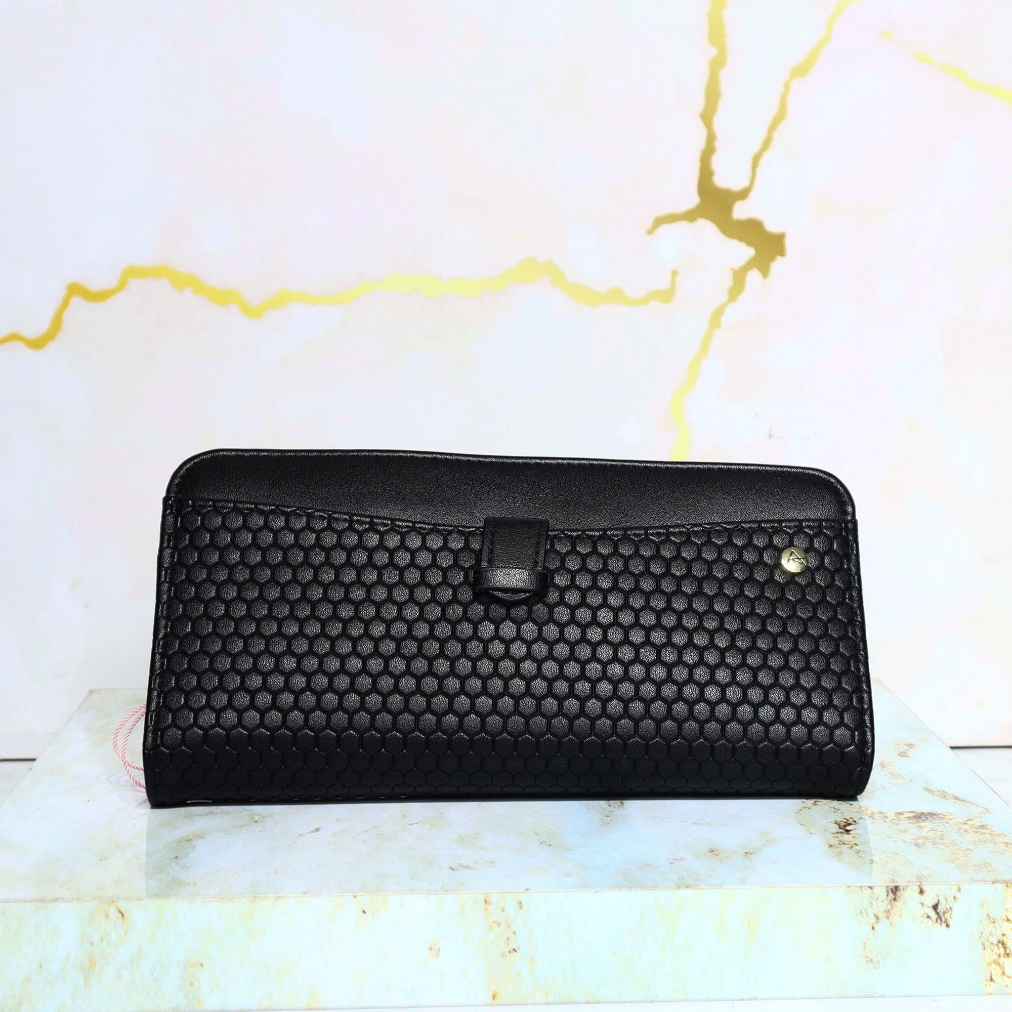 Billetera pequeña negro para mujer BI2003-9