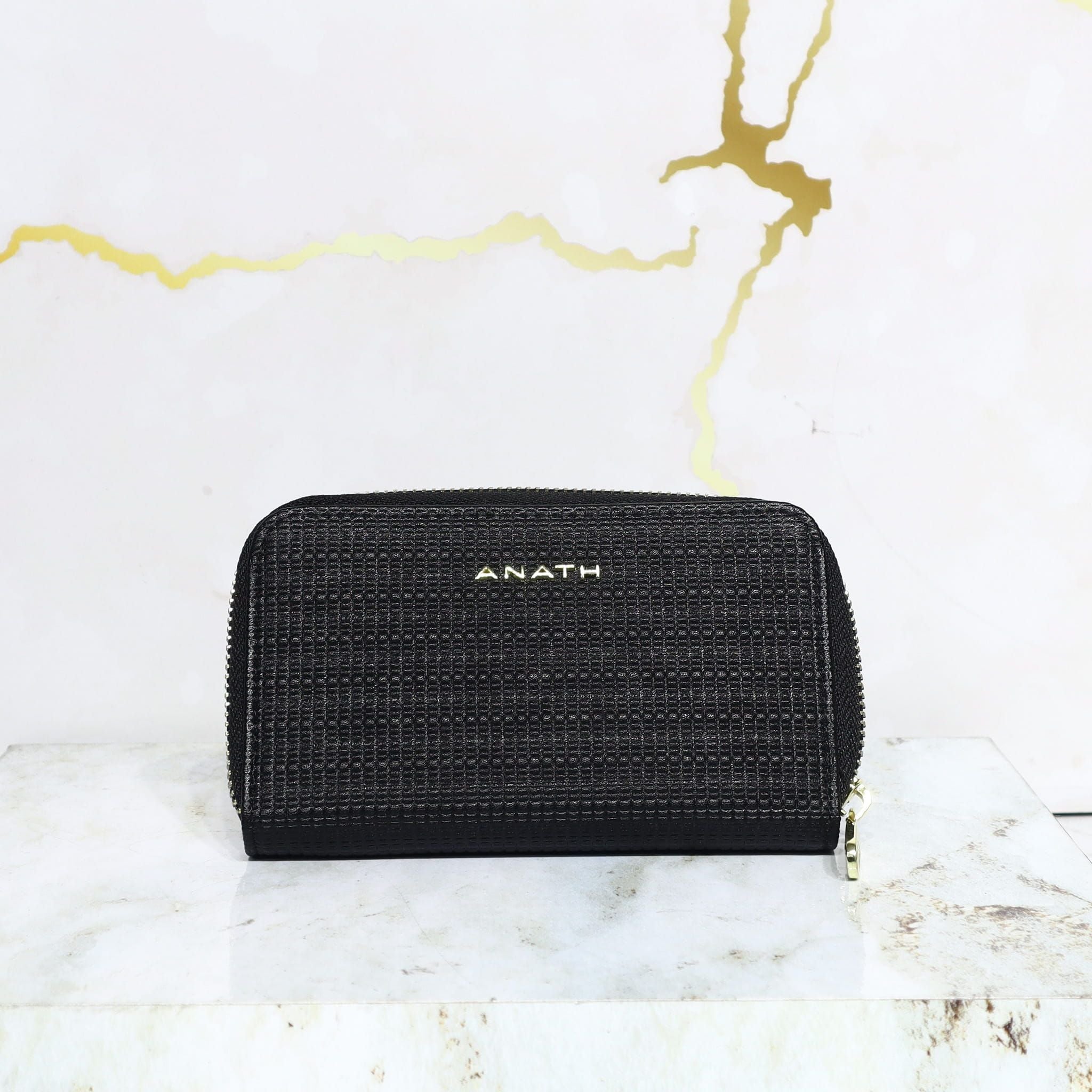 Billetera pequeña negro para mujer BI21392-1