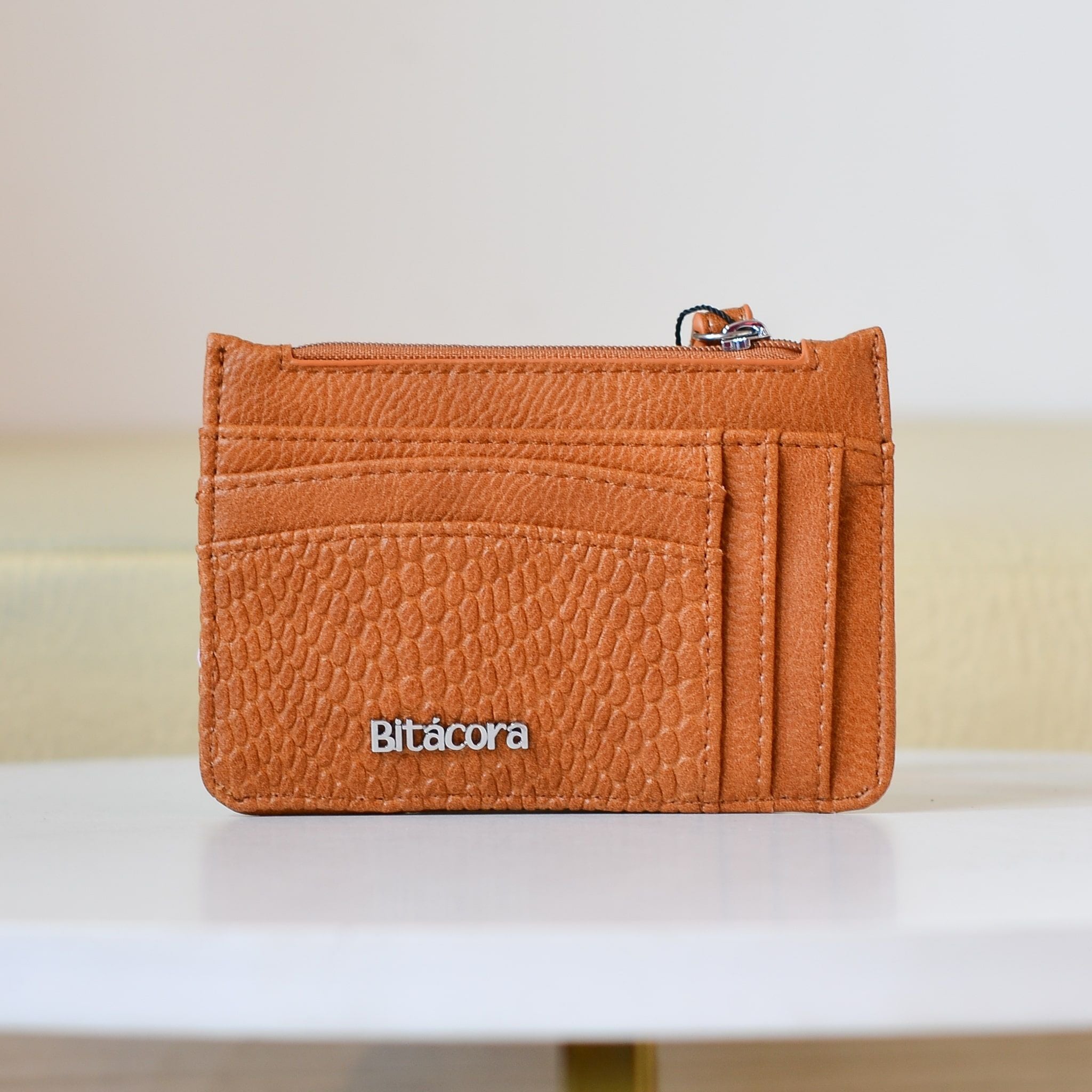 Tarjetero miel para mujer BI2144