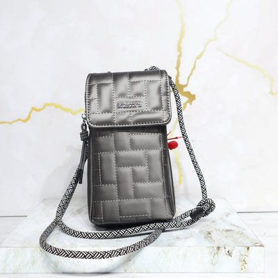 Portacelular plomo para mujer BI2152
