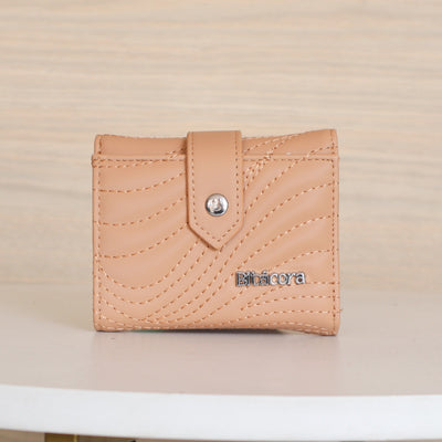 Billetera pequeña camel para mujer BI-2196