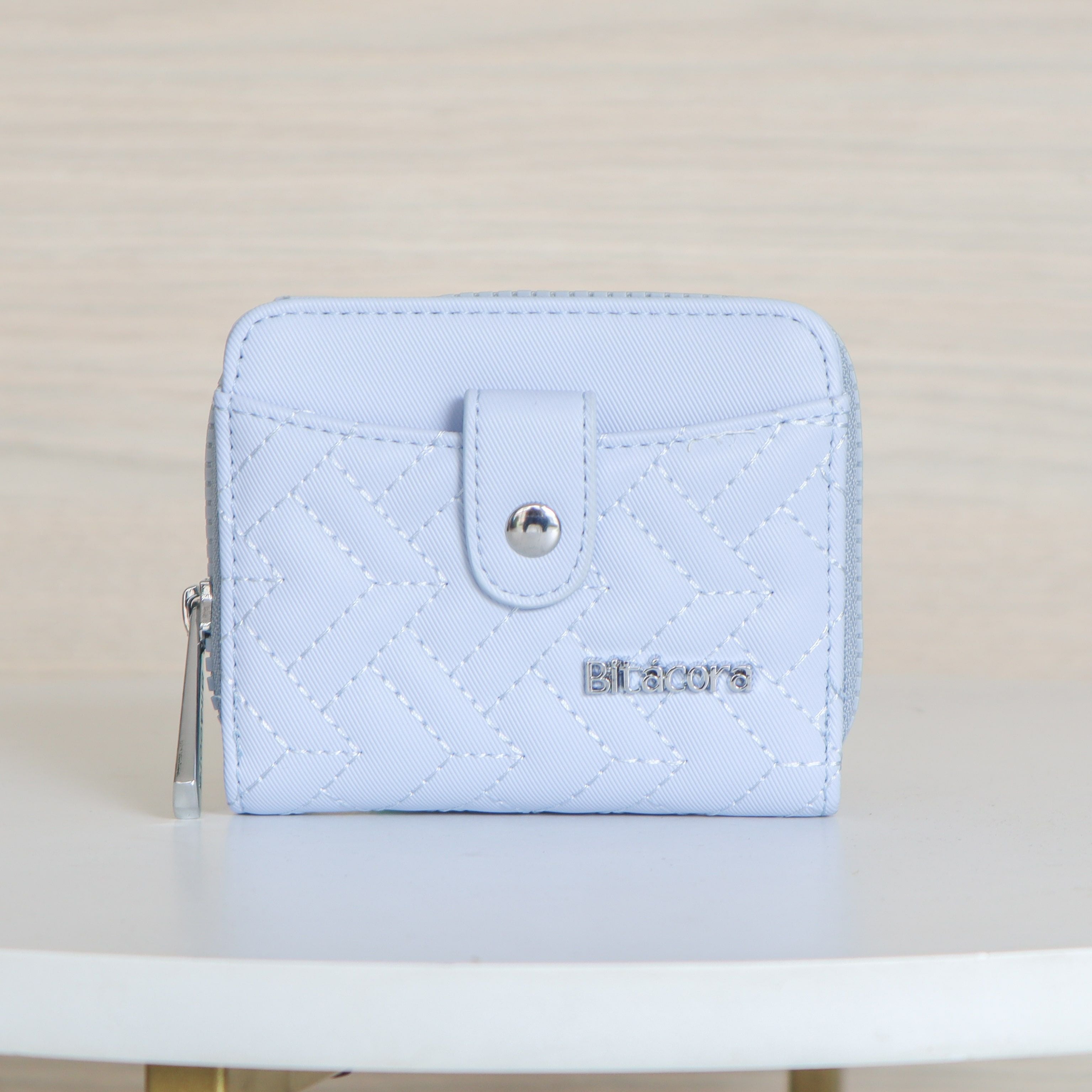 Billetera pequeña azul para mujer BI-2197
