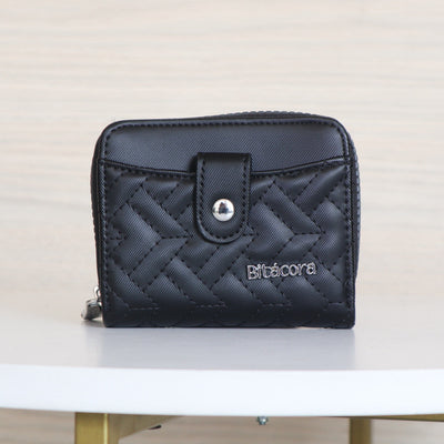 Billetera pequeña negro para mujer BI-2197