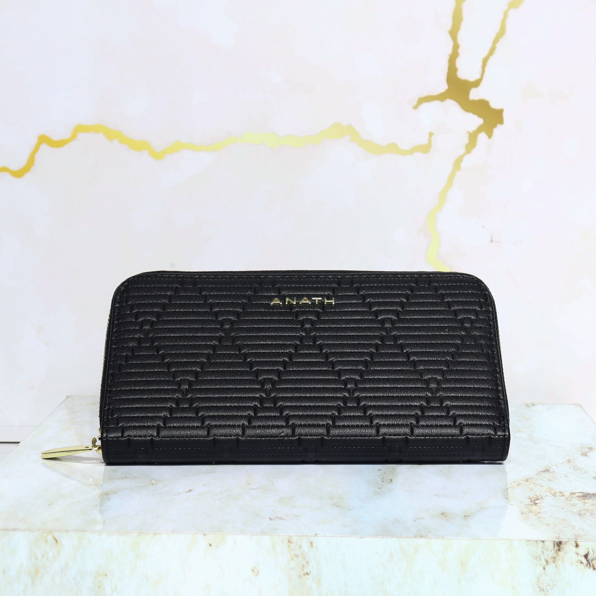 Billetera pequeña negro para mujer BI60017-10