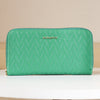 Billetera grande verde para mujer BI60017-21