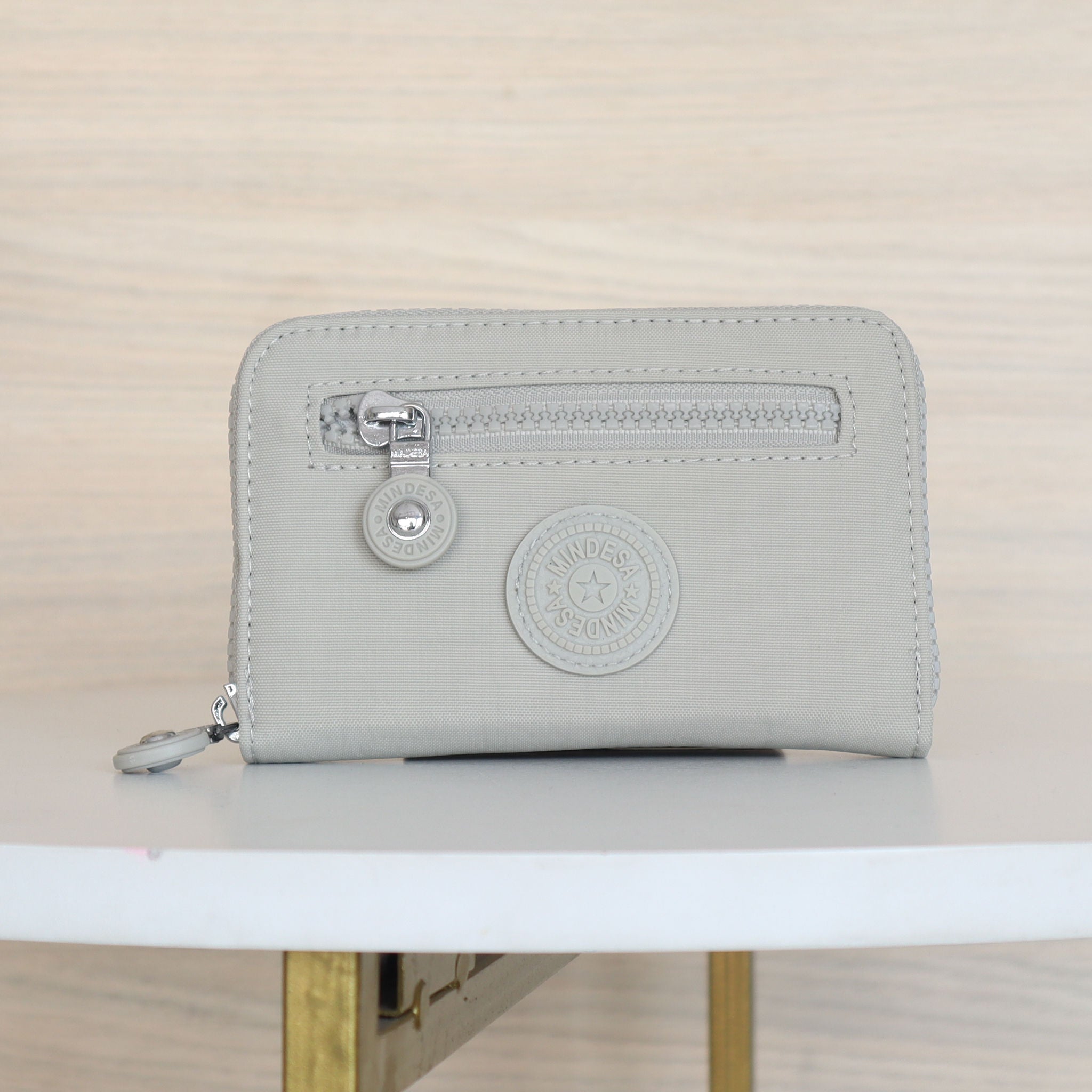 Billetera pequeña gris para mujer BIZ8170