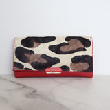 Billetera pequeña rojo para mujer BI8839