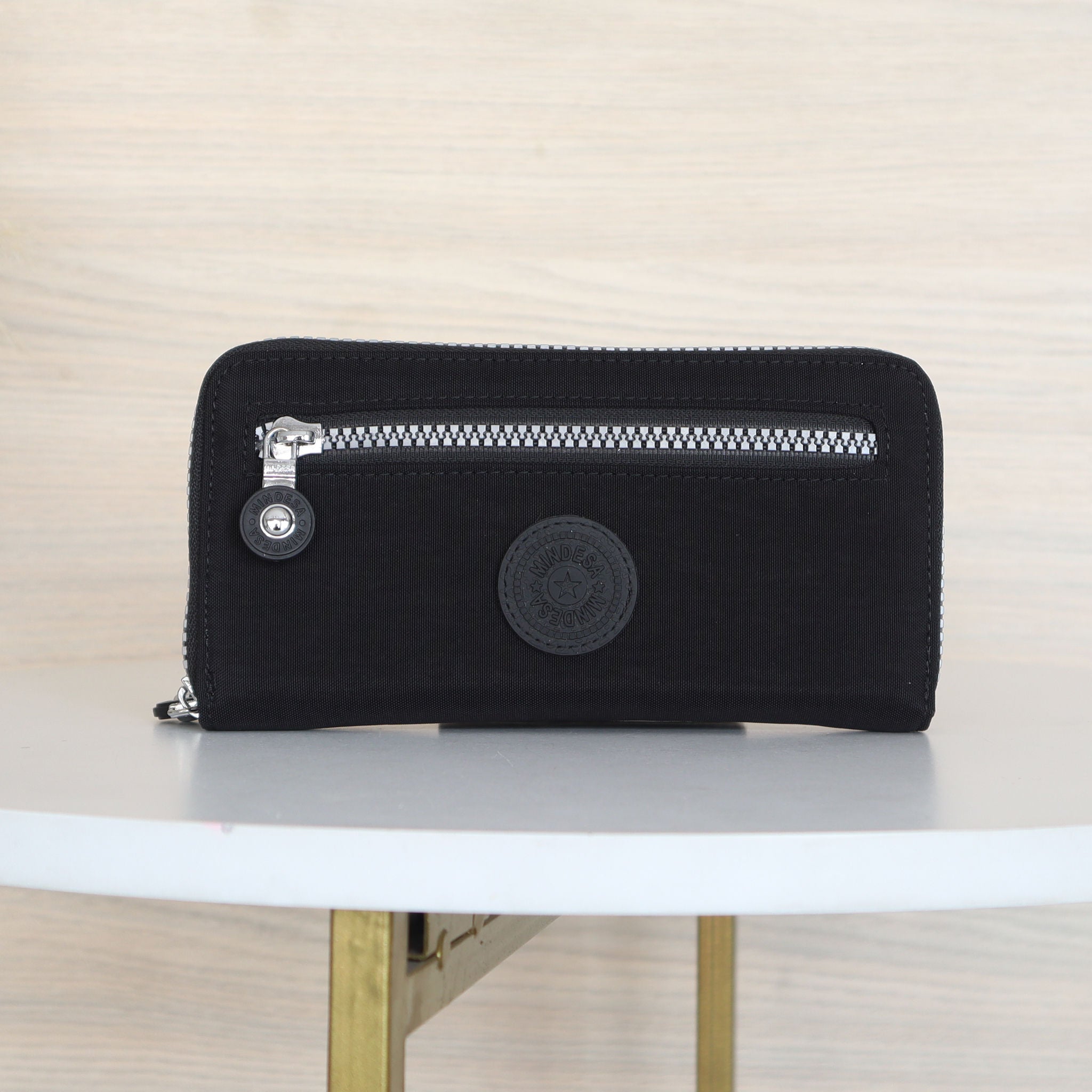 Billetera grande negro para mujer BIZ8106