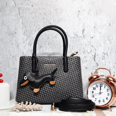 Bolso negro x gris para mujer BOLZ0450949