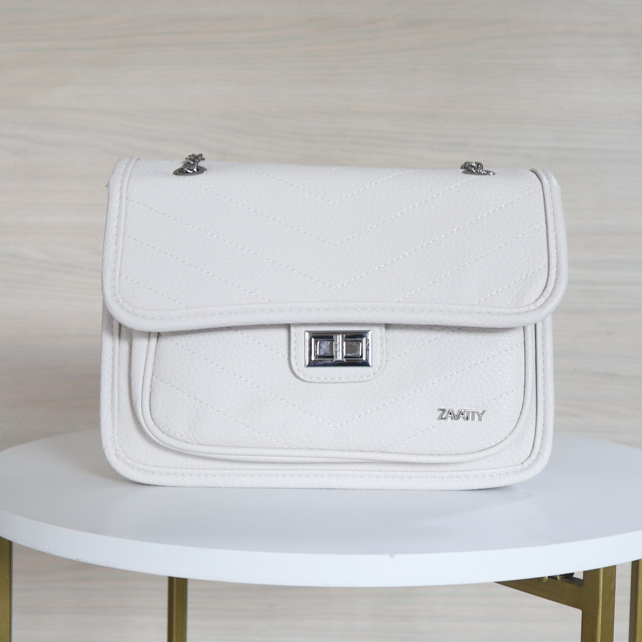 Bolso blanco para mujer BOLZ153