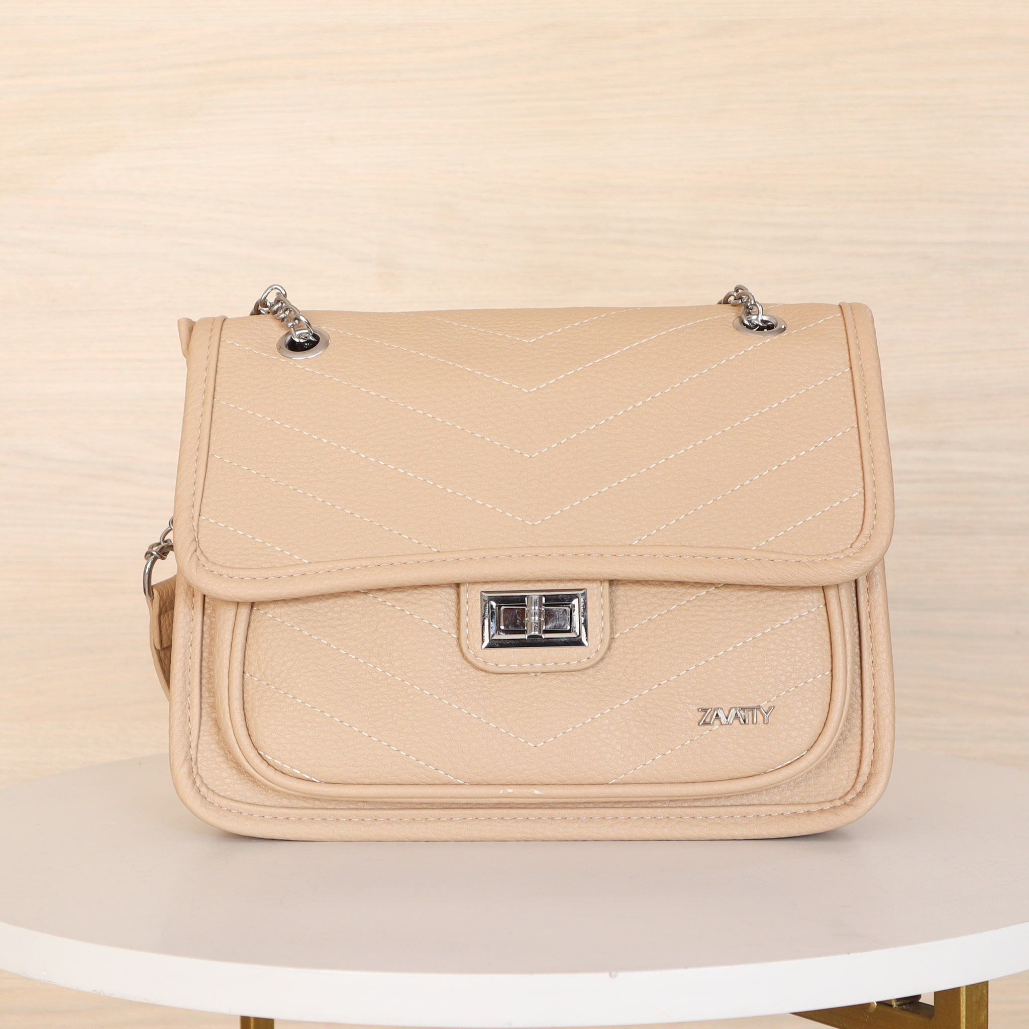 Bolso taupe para mujer BOLZ153