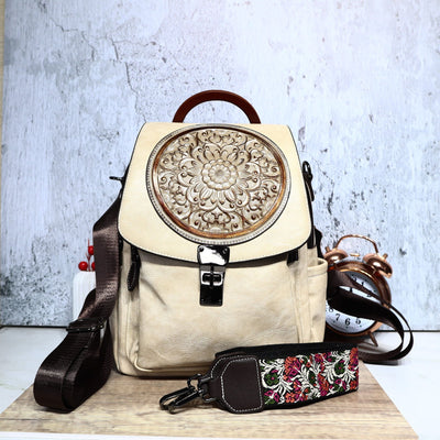 Bolso beige para mujer BOLZ1648