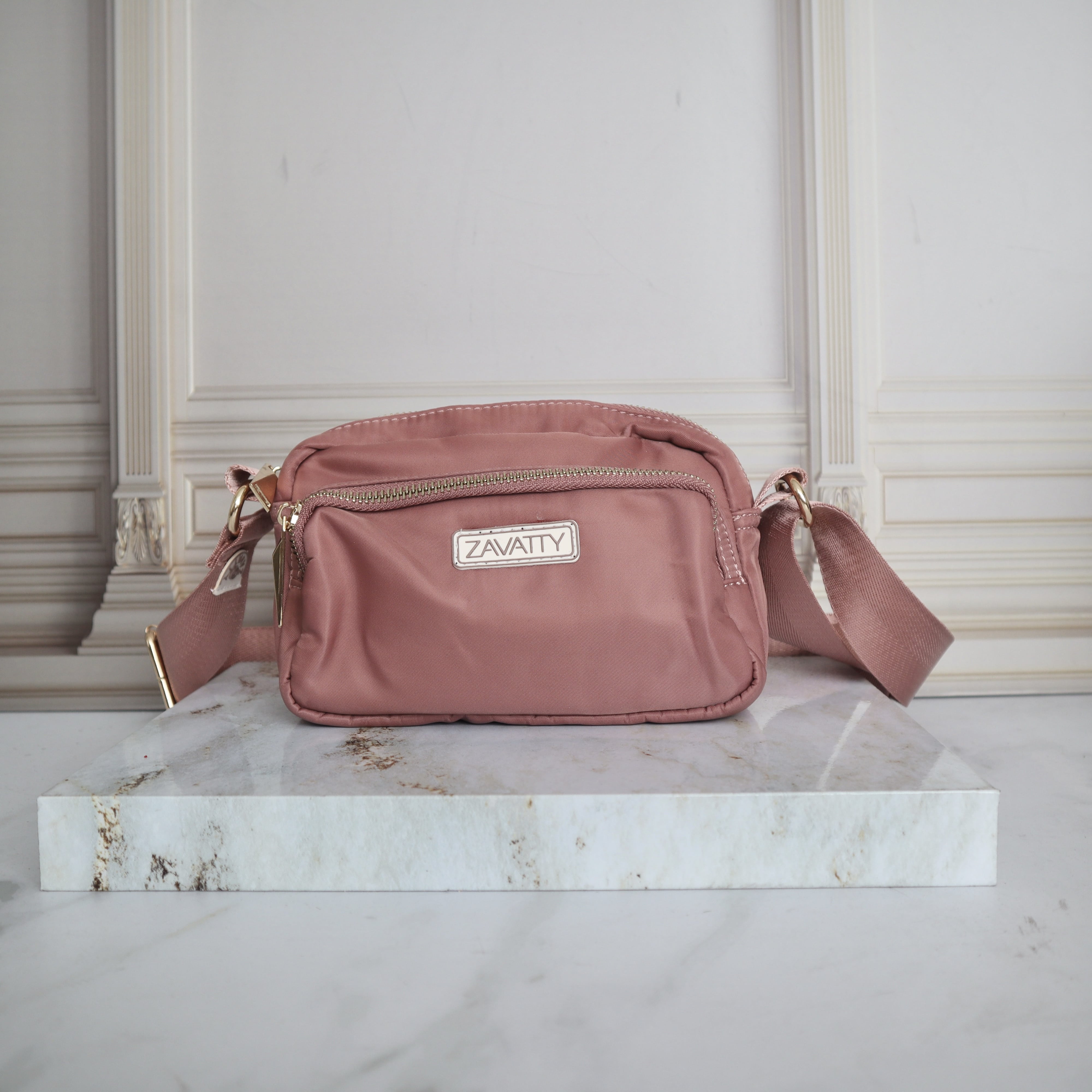 Bolso pequeño palo rosa para mujer BOLZ17116