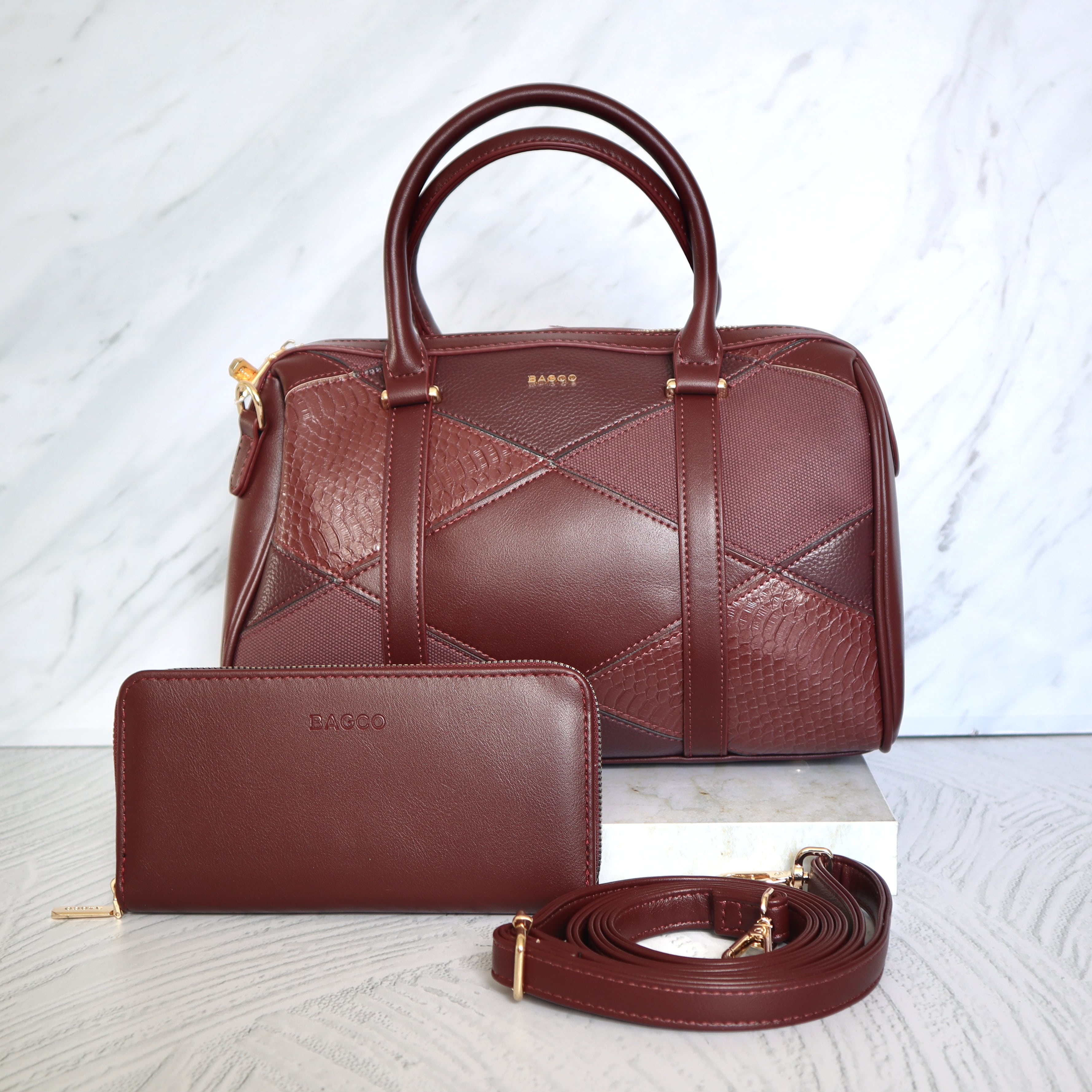 Bolso vinotinto para mujer BOLZ2020