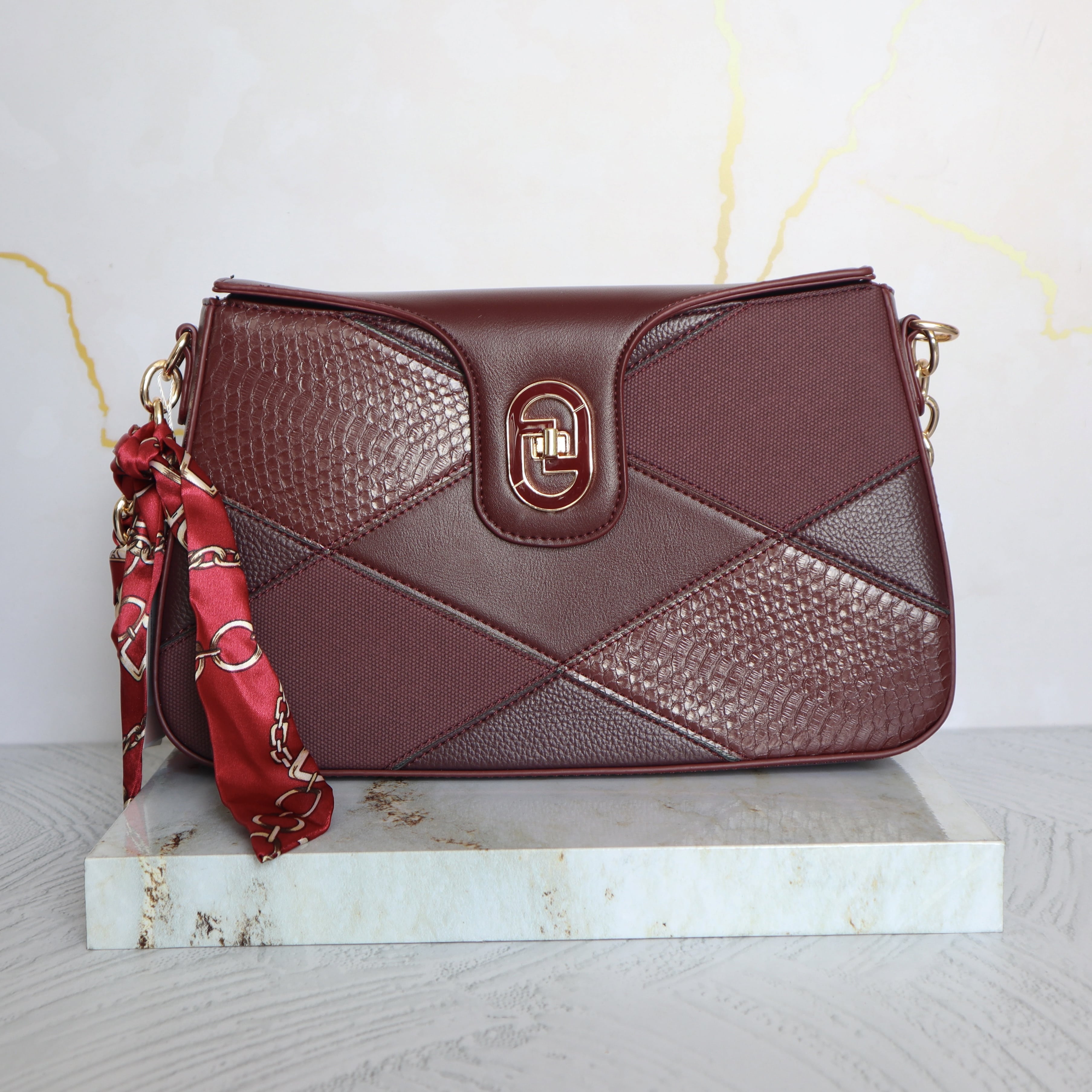 Bolso vinotinto para mujer BOLZ2023