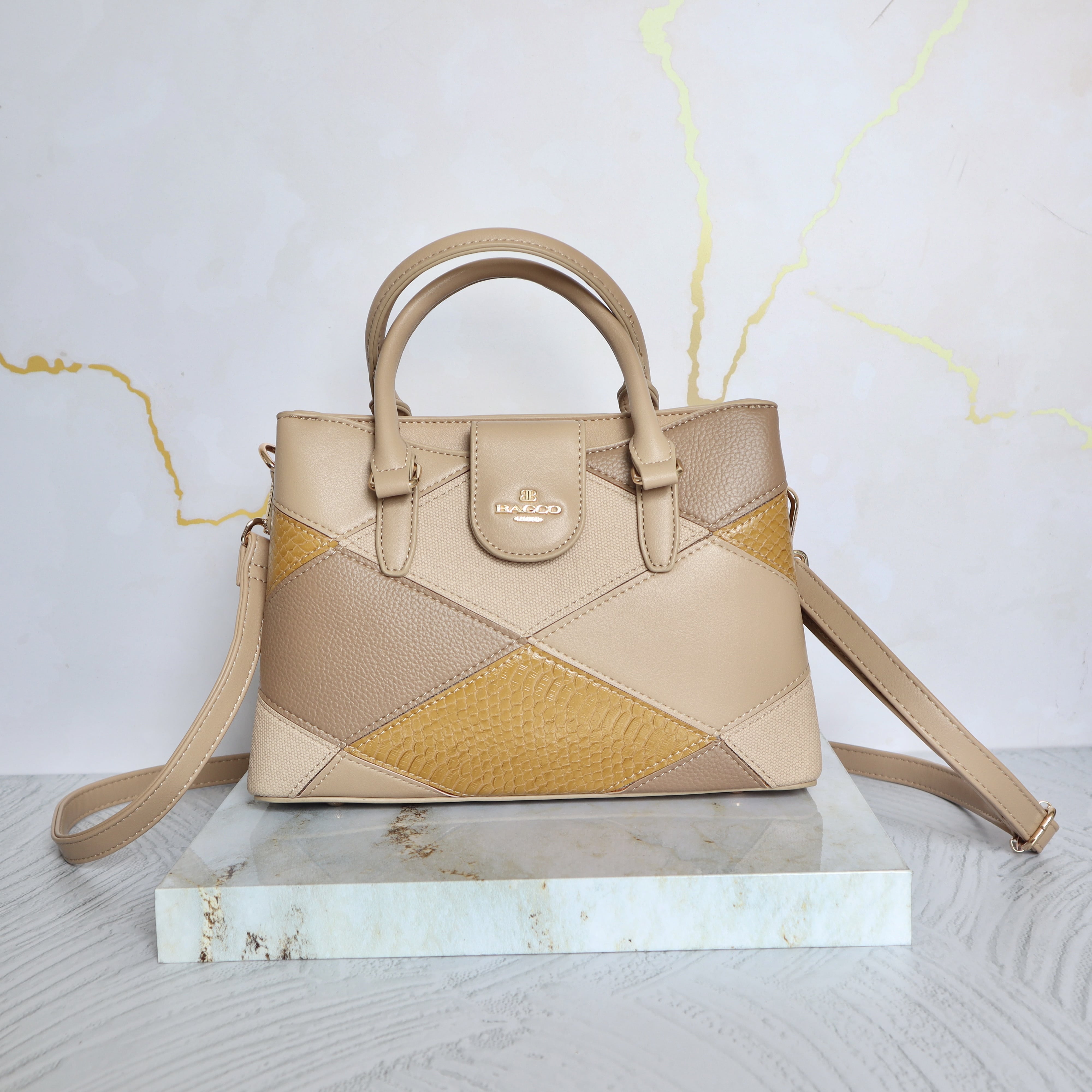 Bolso beige para mujer BOLZ2025