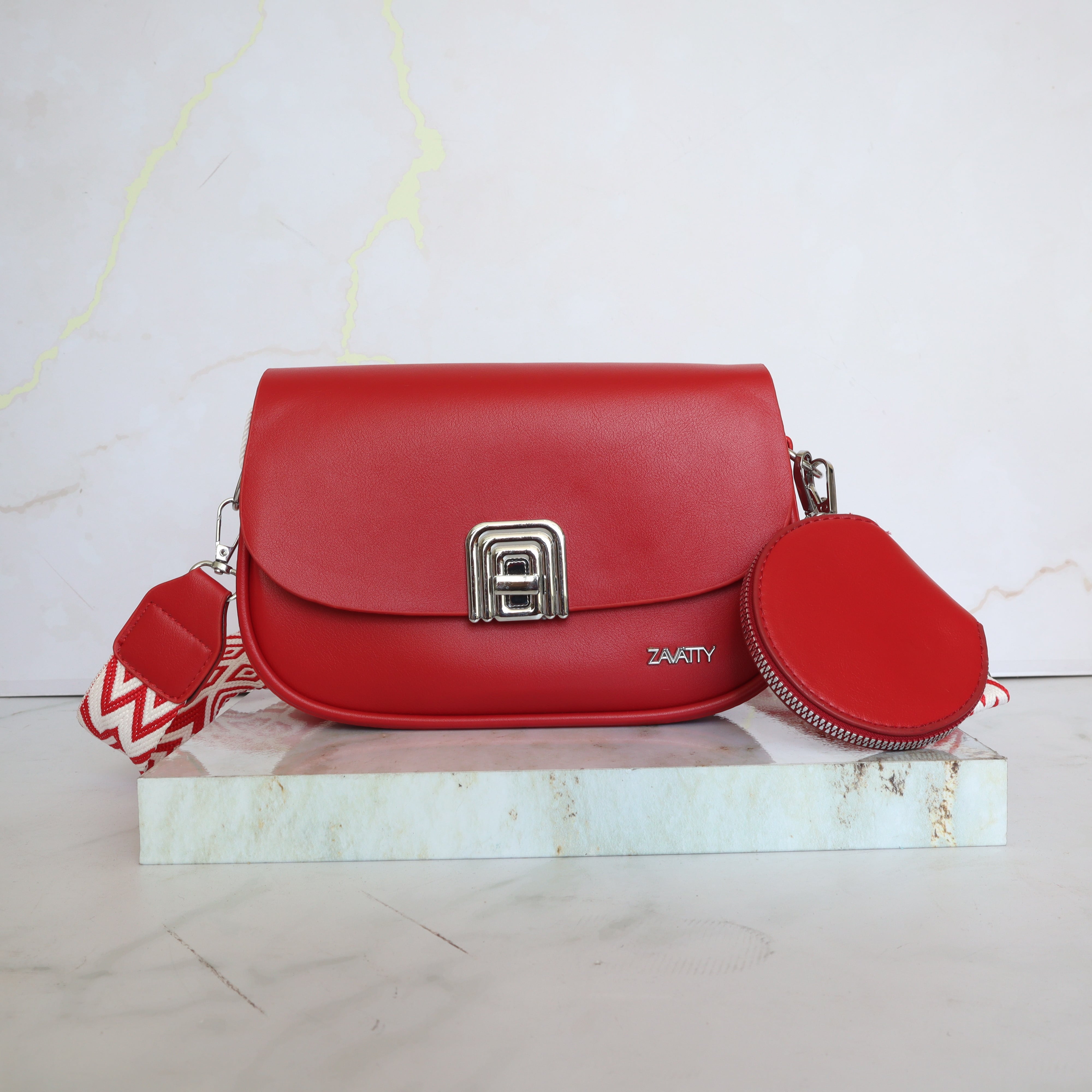 Manos libres rojo para mujer BOLZ3329