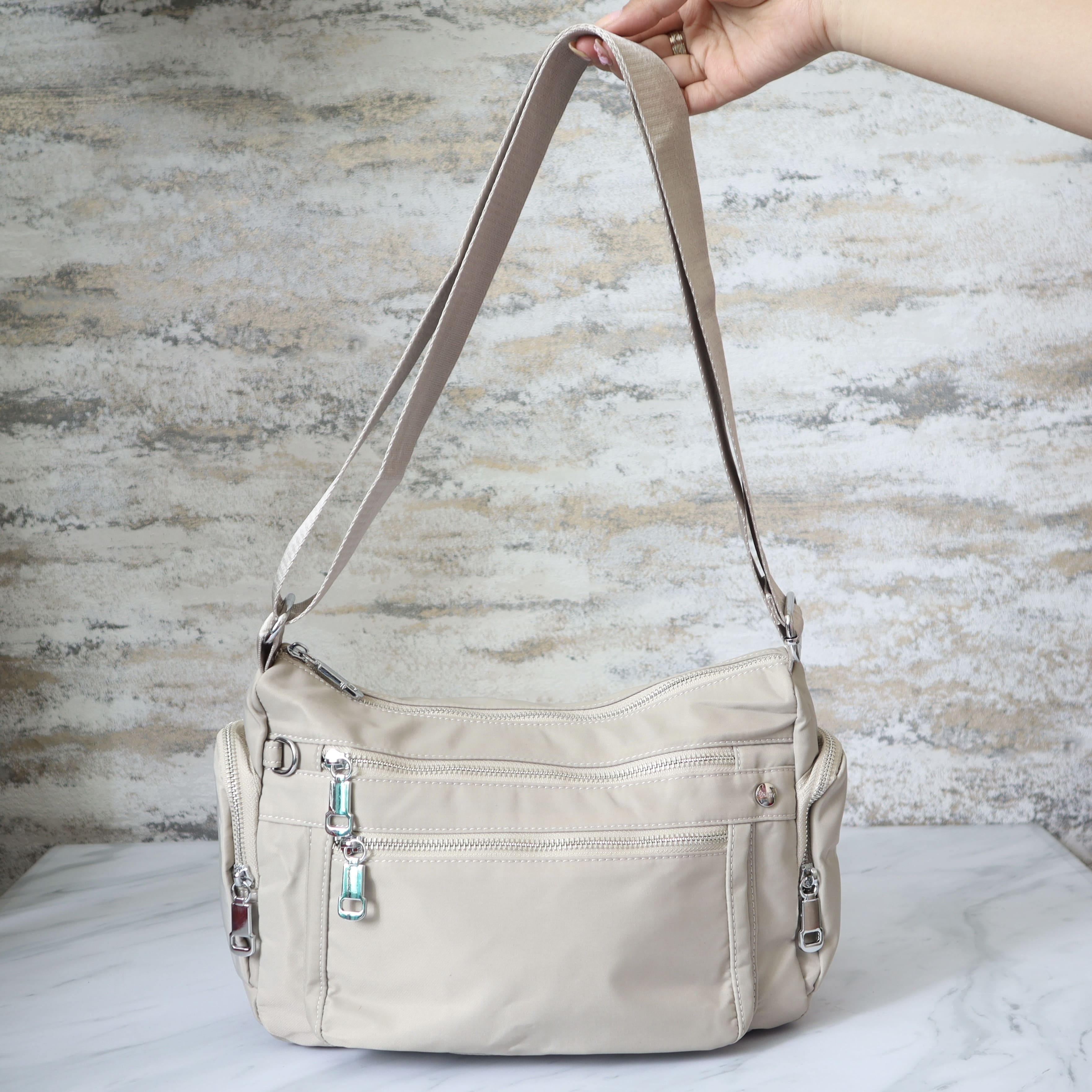 Bolso pequeño kaki para mujer BOLZ4101