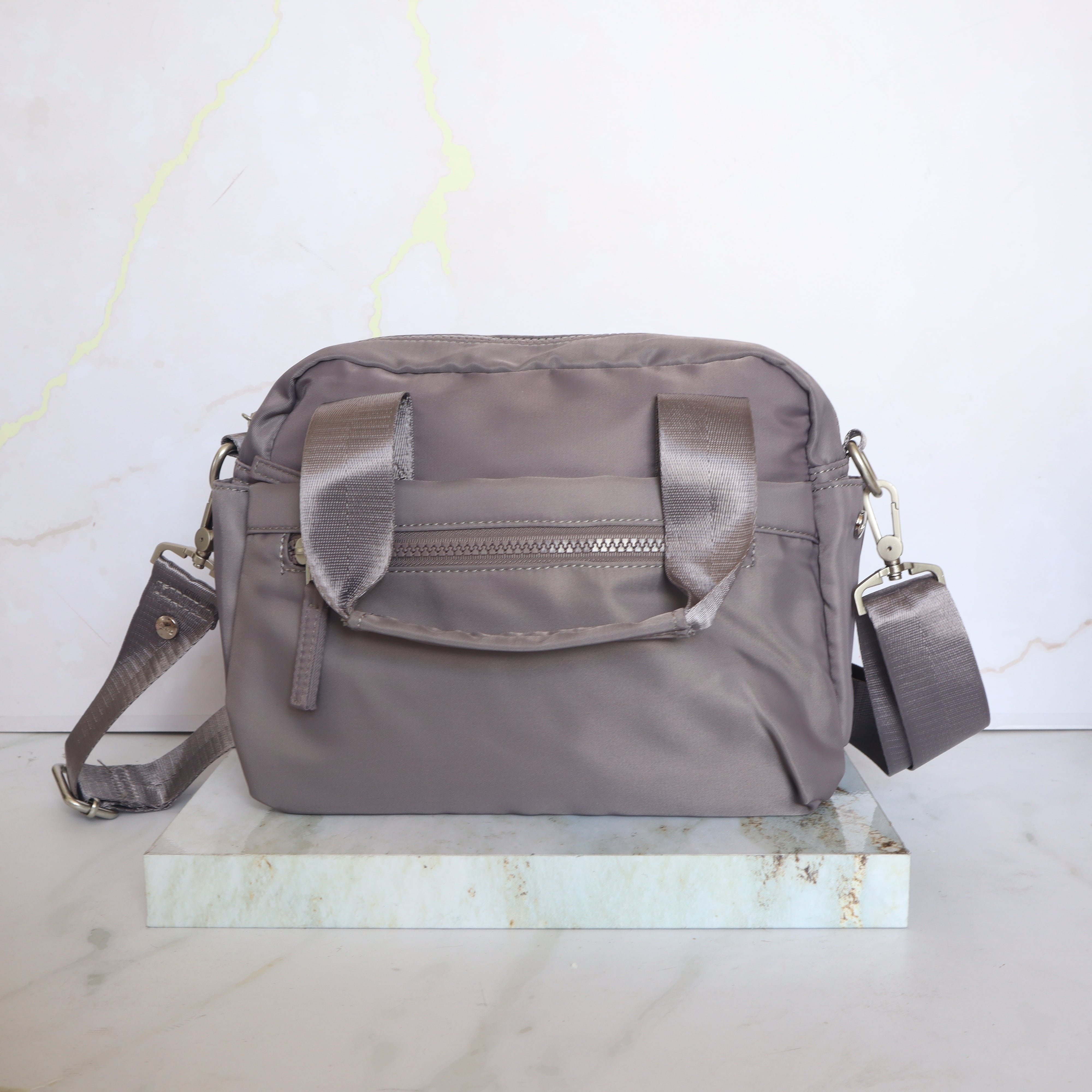 Bolso pequeño plomo para mujer BOLZ4123