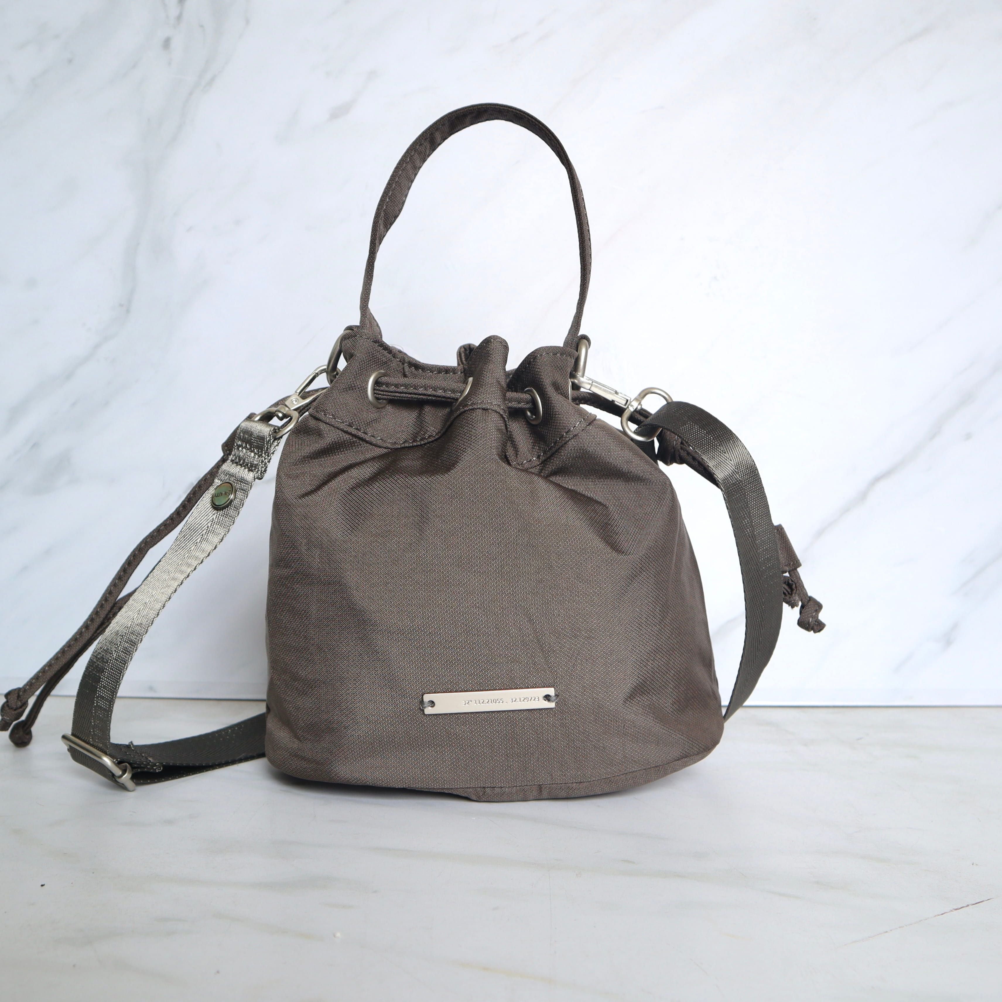 Bolso gris oscuro para mujer BOLZ6108