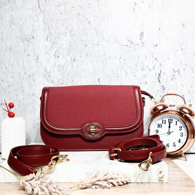 Bolso vinotinto para mujer BOLZ6744