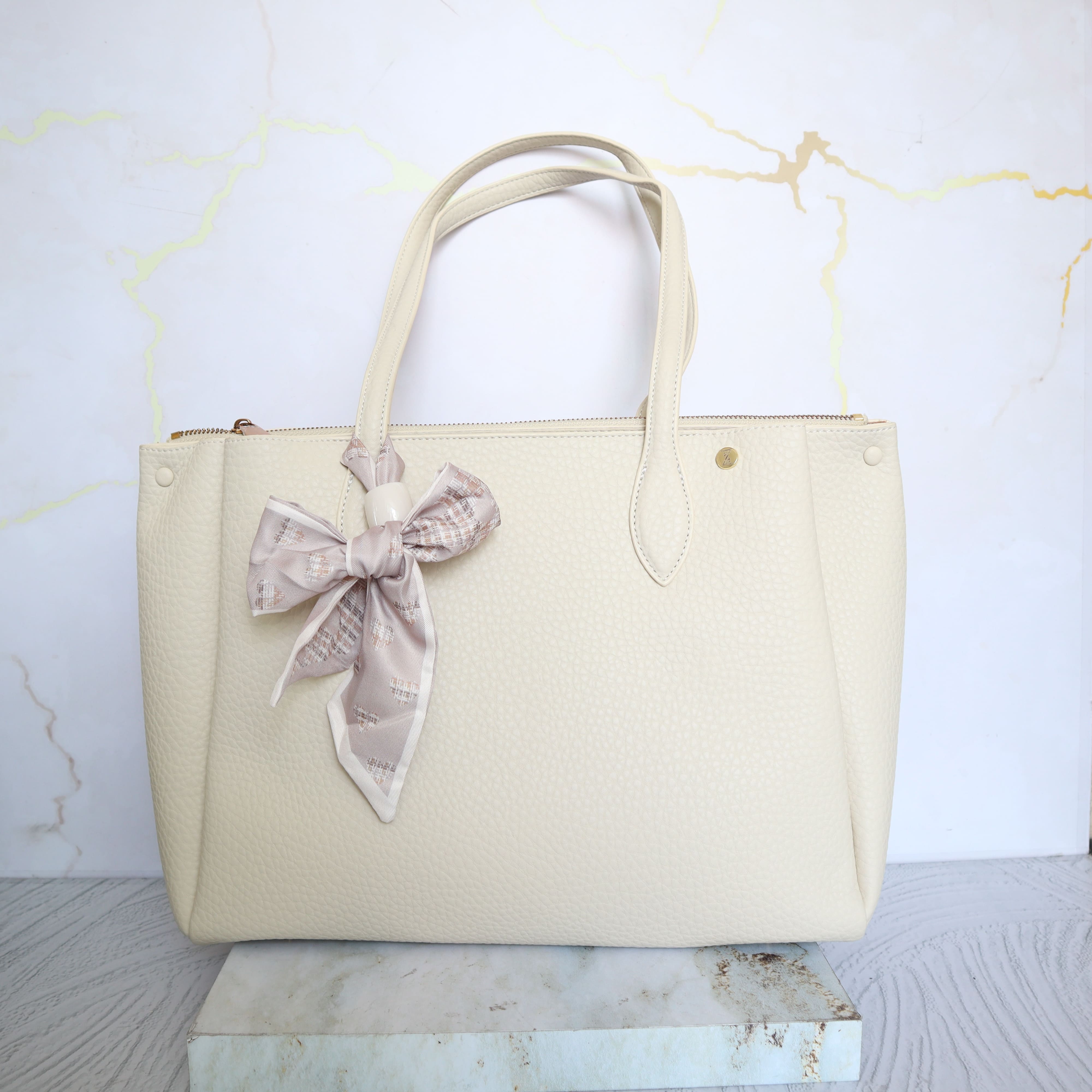 Totbag beige para mujer BOLZ68378